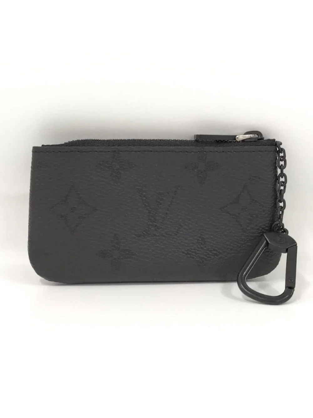 Louis Vuitton Card & Key Case Pochette Cles Monogram Midnight Key Holder